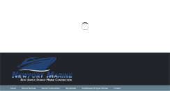 Desktop Screenshot of newportmarine.com